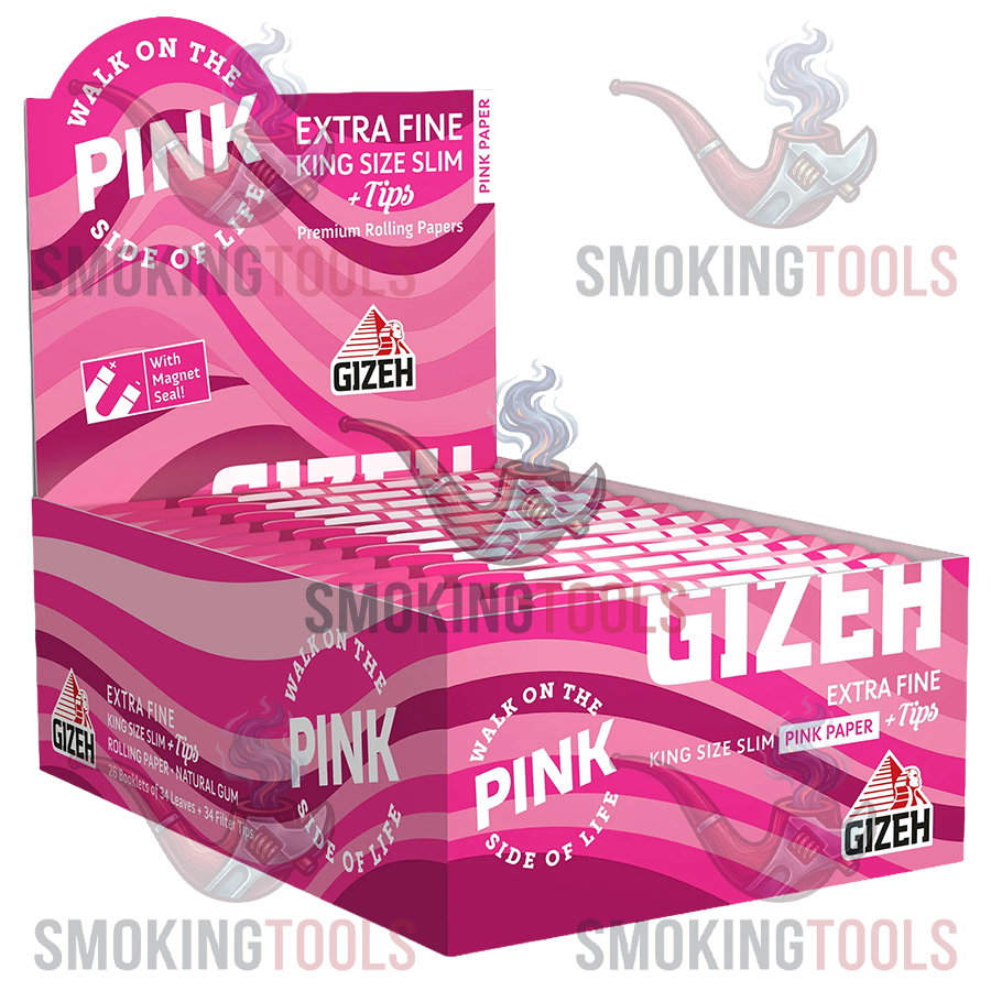 Gizeh cartina rosa da Smoking Tools