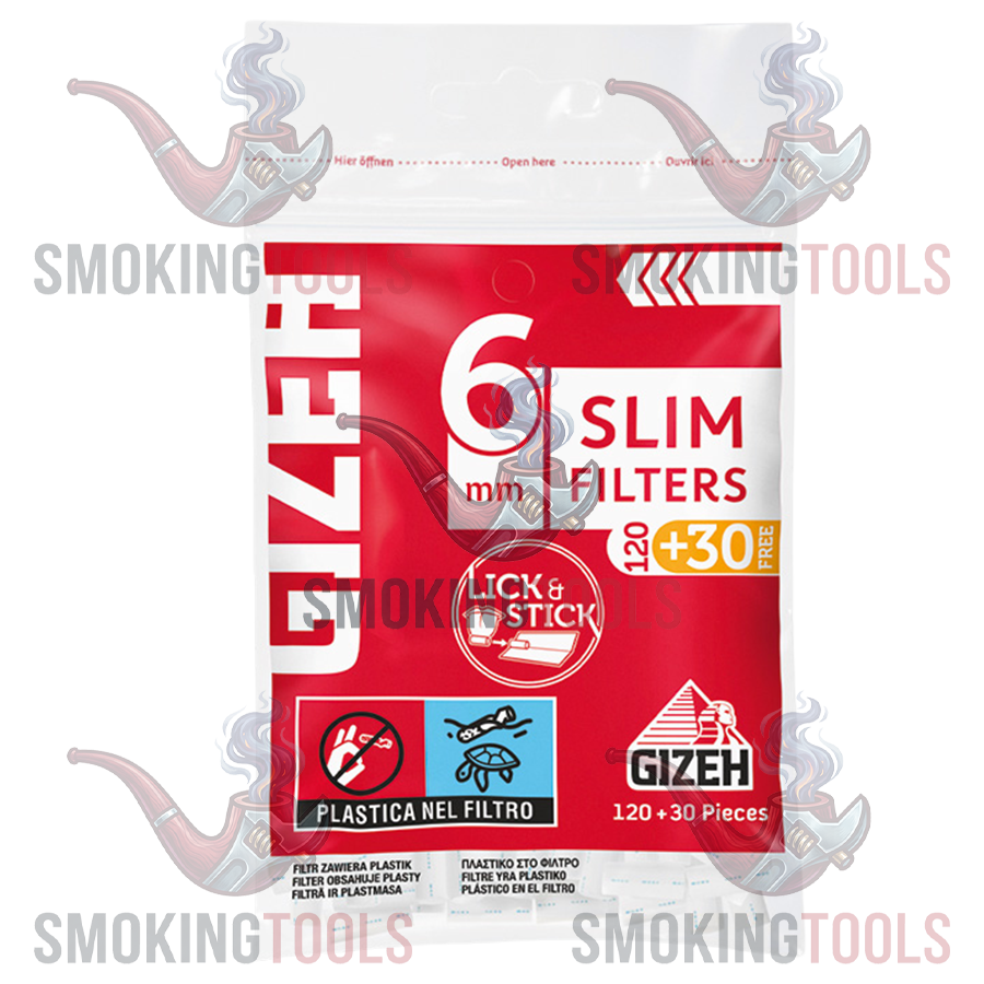 Gizeh filtro 6 mm da Smoking Tools