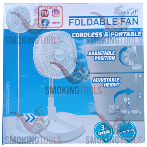 Starlyf - Ventilatore pieghevole da Smoking Tools